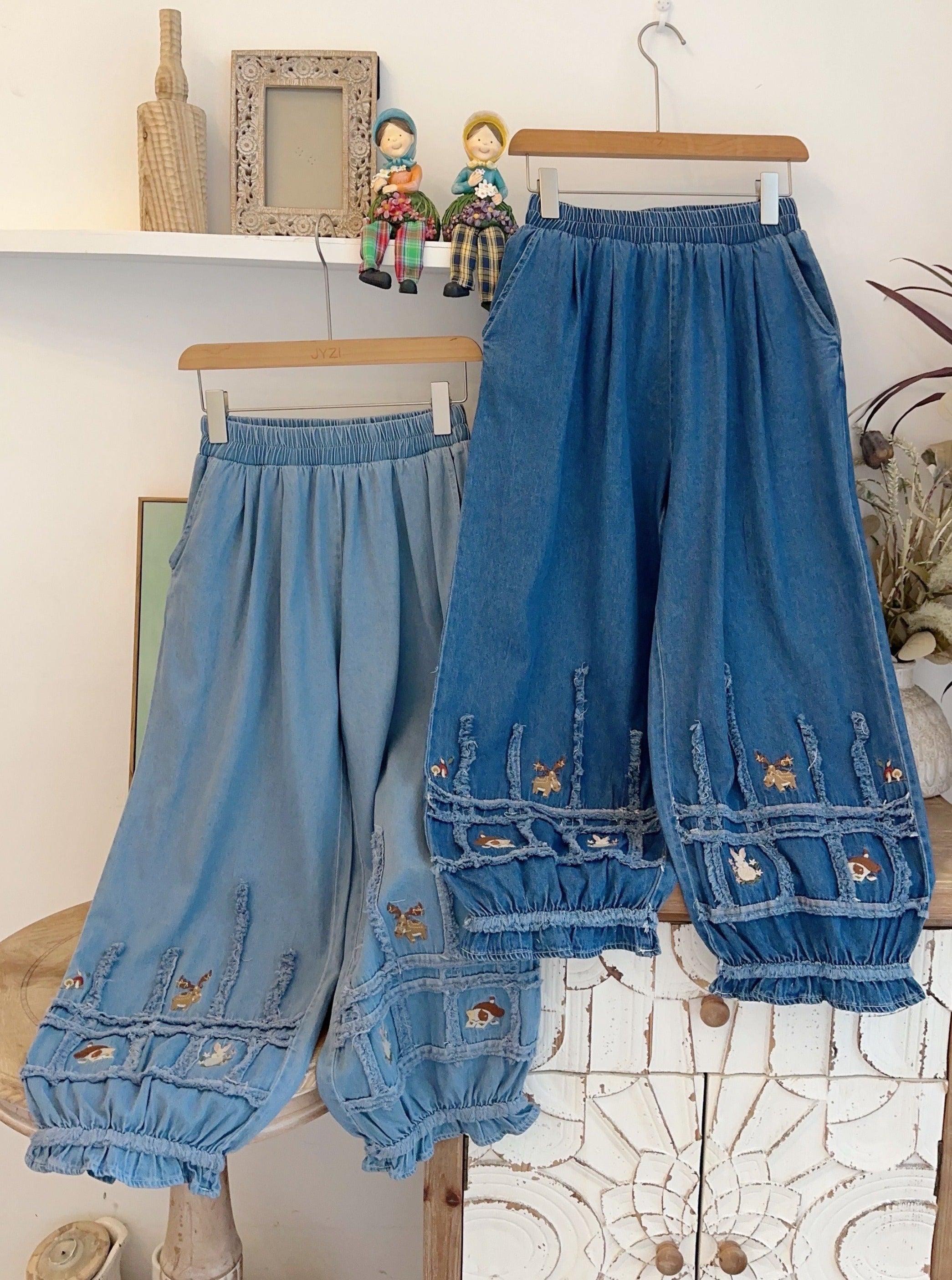 Light Blue Denim Bloomers main image 1
