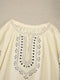 Ethnic Style Embroidered Top