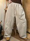 Loose Fleece Lined Pants