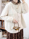 Lace Patchwork Quilted Shirt