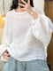 Loose Fit 100% Ramie Shirt