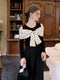 French Elegant Bow Top / Skirt