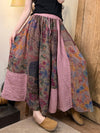 Cotton Patchwork Skirt