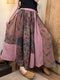 Cotton Patchwork Skirt