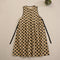 Cute Polka Dot Overall Dress