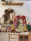 Forest Girl Cute Patchwork Quilted Coat