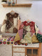 Forest Girl Cute Patchwork Quilted Coat