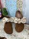 Autumn Vibe Handmade Big Bows Shoes