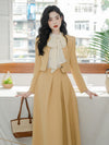 Vintage Blazer Suit 3pcs Set