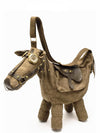 Canvas 3D Horse Bags With Adjustable Shoulder Strap