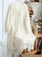 Fleece Lined Lace Dress
