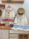 Super Cute Embroidered Drawstring Shirt