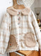 Plaid Doll Collar Coat