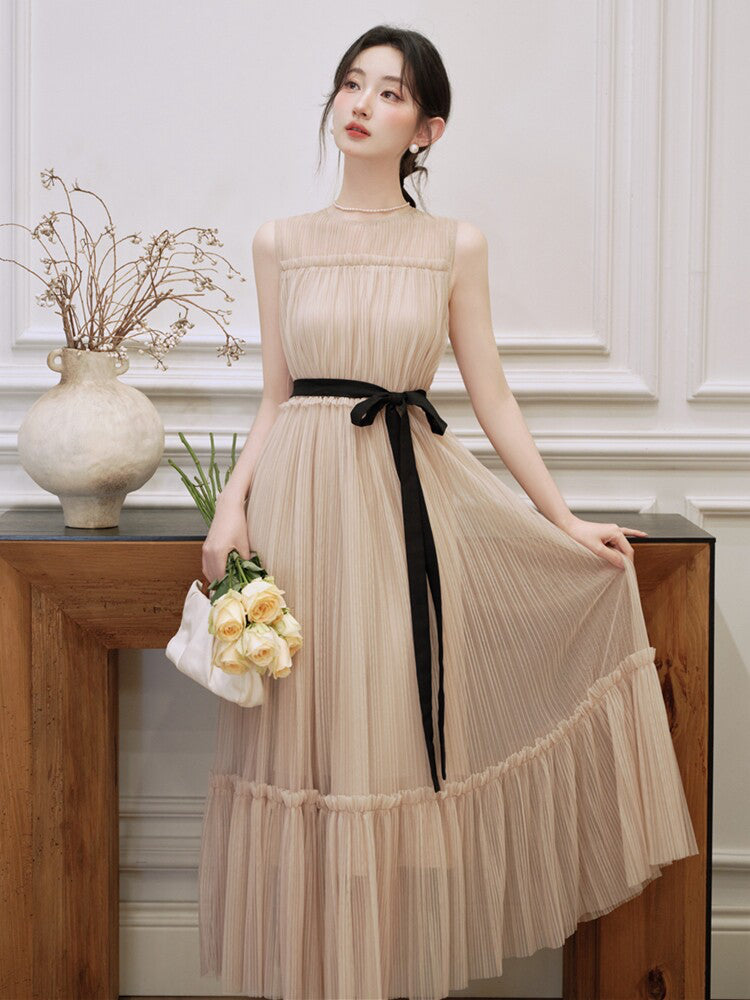 white christmas dresses Fairycore Tulle Hem Dress– The Cottagecore