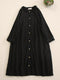 Lace Collar Embroidered Dress