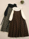 Cute Polka Dot Overall Dress