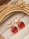 Christmas CZ Diamond Earrings