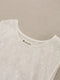 Embroidered Drawstring Pinafore Dress