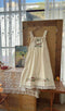 Super Cute Girly Embroidered Pinafore Dress