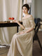 Medieval Lace Up Vest + Off Shoulder Dress