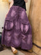 Quality Tie-Dye Linen Skirt