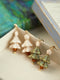 Vintage Christmas Tree Earrings