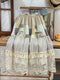 Lace Hem Mori Girl Skirt