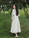 Fairy White Slip Dress + White Cardigan
