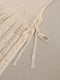 Sheer Lace Apron Dress