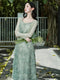 Fairy Ruffled Dress + Cardigan