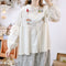 Goblincore Cute Embroidered Blouse