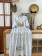 Cute Bunny Embroidered Dress