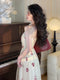 Cottagecore Embroidered Slip Dress