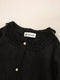 Lace Collar Embroidered Dress