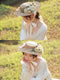 Mori Flower Flat Hat