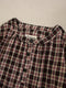 Cotton Plaid Dress