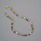Natural Stones Pearl Patchwork Necklace / Bracelet