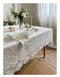 French Embroidery Lace Tablecloth