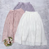 Ramie Quality Drawstring Skirt