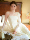 Fairy Tulle Padded Nightgown 2pcs Set