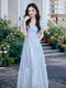 Princess Flared Sleeve Dress