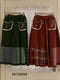 Fleece Lined Corduroy Patchwork Skirt