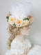 Elegant Large Flower Fasinator Hat