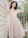 Magical Rose Pink Tulle Dress