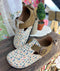 Cute Handmade Floral Shoes