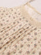 Mori Girl Cotton Floral Print Slip