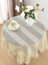 Retro Crochet Lace Tablecloth