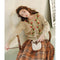 Floral Embroidered Woolen Cardigan