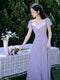 Feminine Off Shoulder 2 Way Dress