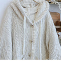 Knit Loose Fit Thick Coat